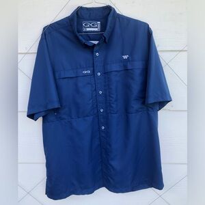 Men's 2XL GameGuard Shirt with King Ranch Running W Logo